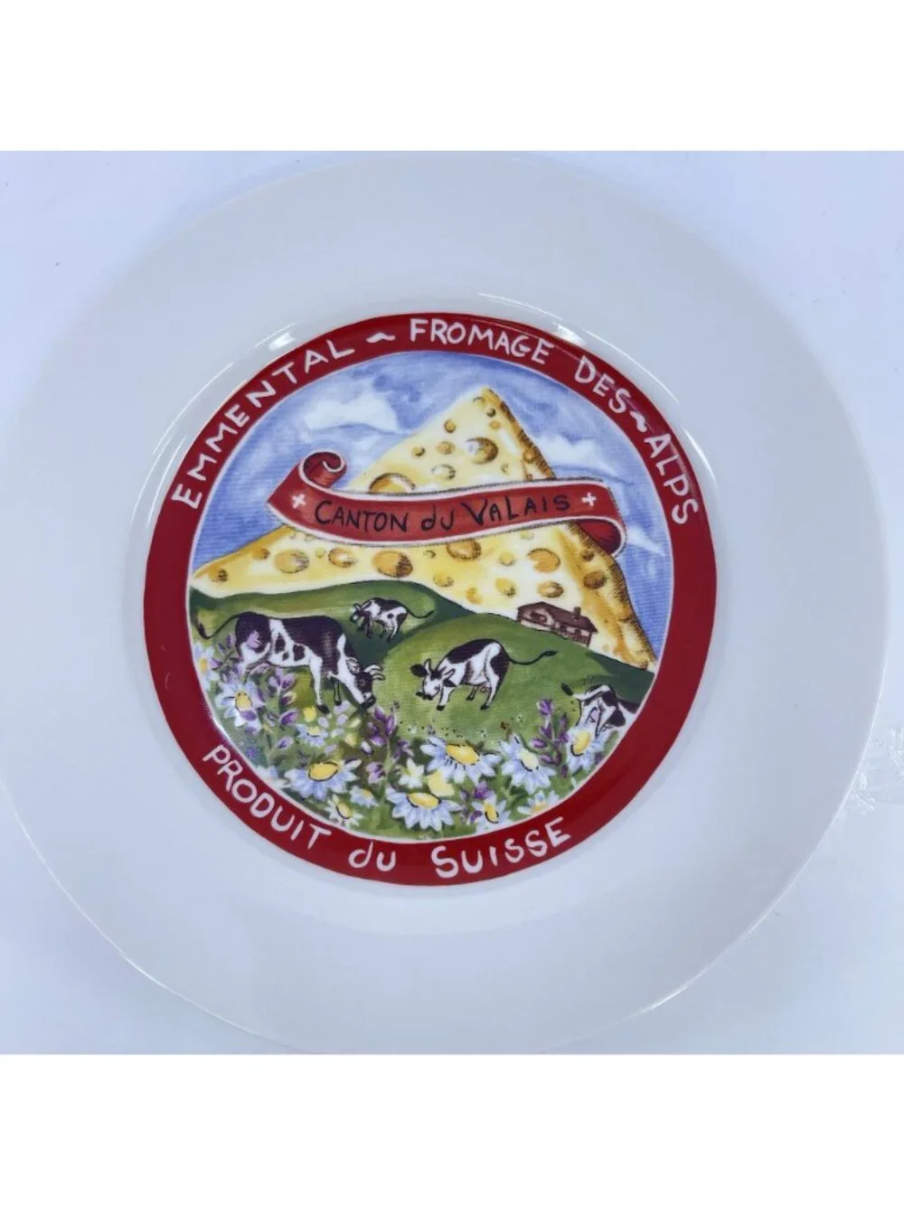 vintage restoration hardware cheese plate stilton brie emmental parmigiano